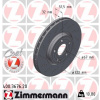 ZIMMERMANN Brzdový kotúč 400.3676.20