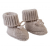 LODGER Slipper Folklore Merino Wool 0 - 6 mesiacov Beige