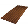 Onduline BASE INTENSE Vlnitá bitúmenová doska, hnedá, 200 cm × 85,5 cm × 2,6 mm, P2695P150