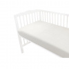 Mušelínové prestieradlo postieľky 60 x 120 NATURE double - smotanové Baby Nellys