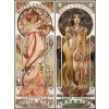 Plagát, Obraz - Moet & Chandon, Alfons Mucha, 30 × 40 cm