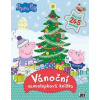 Vánoční samolepková knížka Peppa Pig
