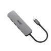 Acer 5IN1 Type- C dongle,HDMI,USB3.0,USB-C,100W PD,Dark Silver