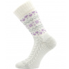 VoXX® Veltra Dámske vlnené ponožky BM000005122800101938 smotanovo-fialová 35-38 (23-25)