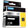 páska DYMO 18486 PROFI D1 RHINO Black On Metallic Permanent Polyester Tape (12mm) (S0718180)