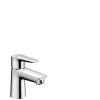 Hansgrohe Talis E - Páková umývadlová batéria 80 s odtokovou súpravou s ťahadlom, pre beztlakové ohrievače, chróm 71707000