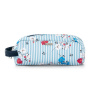 OxyBag Kozmetická taška Weekend Navy Flowers