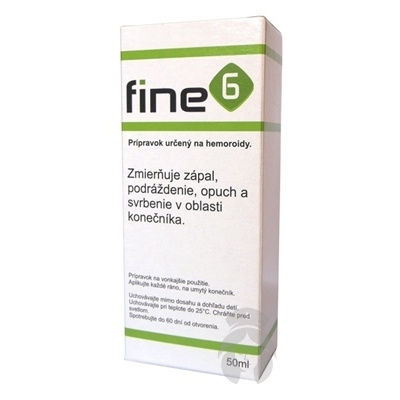 FINE6 olej na hemoroidy 50ml