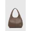 Kožená kabelka Coach Lana Shoulder Bag CM544 hnedá ONE SIZE