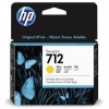 HP 712 29-ml Yellow DesignJet Ink 3ED69A