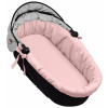 Bavlnená vložka do kočíkov/koše s penovým matracom, Baby Nellys, púdrovo ružová Baby Nellys