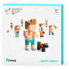 Stavebnica Pixio Happy Family Smart magnetická (30103)