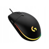 Logitech | Herná myš | G102 LIGHTSYNC | Drôtová | USB | Čierna