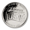 Stříbrná mince 1 dollar 50th Anniversary - United Service Organizations 1991 Proof