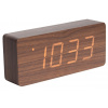 Dizajnový LED budík - hodiny 5654DW Karlsson 21cm