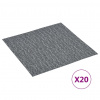 zahrada-XL Samolepiace podlahové dosky 20 ks PVC 1,86 m² sivé 330167