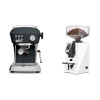 Ascaso Dream ONE, Anthracite + Eureka Mignon Specialita Compatto, CR white