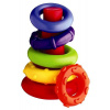 Playgro Plastové navliekacie krúžky 9321104114556