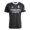 adidas Real Madrid Third Goalkeeper Shirt 2025 2026 Adults Black M
