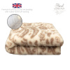 DRYBED Premium Vet Bed Economy 25 mm Floral béžový 100 x 75 cm