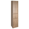 Aqualine Aqualine, ALTAIR vysoká skrinka s košom 40x184x31cm, dub emporio, AI485R