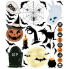 Halloweenske nálepky