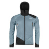 Pánska bunda Ortovox SWISSWOOL COL BECCHEI HYBRID JACKET - svetlo modrá XXL