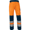 Reflexné pracovné nohavice Delta Plus M1PA2HVCL2 Farba: Oranžová, Veľkosť: 3XL (M1PA2HVCL2OR3X)