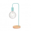 ACA DECOR Stolová lampa NAXOS max. 60W/E27/230V/IP20, mentolová