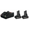 BOSCH Štartovacia sada 2x GBA 12V 6.0Ah + GAL 12V-40 1600A01B20