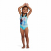 Detské plavky - Speedo One -kus outfit. 104 modrý, viacnásobný (Speedo plavky Ice Land 2 104 cm)