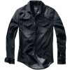Brandit Riley denim košeľa, čierna - XXL