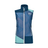 Ortovox dámská softshellová vesta Col Becchei Vest W | farba: petrol blue, veľkosť: M