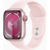 Apple Watch S9 Cell/41mm/Pink/Sport Band/Light Pink/-S/M MRHY3QC/A