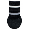TRIXIE Protiskluzové ponožky černé S-M, 2 ks pro psy bavlna/lycra