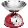 5five Kuchynská váha 5Five Retro Colors červená, 5kg