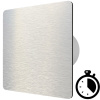Ventilátor LIMA 100 T s časovým dobehom SILVER