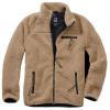 Brandit flisová bunda Teddyfleece, khaki - L