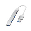 PremiumCord Hub USB3.2 A na USB3.2 A + 3x USB2.0 A, SuperSpeed 5Gbps, hliníkové púzdro ku3hub4a OEM