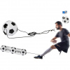 Futbalový trenažér lopta 19cm na pružnom lane v sietke