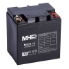 MHPower battery MHPower MS28-12 olověný akumulátor AGM 12V/28Ah, Terminál T1 - M6