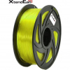 XtendLAN PLA filament 1,75mm průhledný žlutý 1kg 3DF-PLA1.75-TYL 1kg