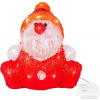 Dekorácia MagicHome Vianoce, Santa klaus, 30 LED, časovač, akryl, 3xAA, IP44, exteriér, 24x21x24 cm