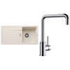 Set Blanco Favum 45 S + Blanco Mili Chróm biela soft
