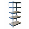Meets-ecommerce UG Kovový regál profi 230x70x30, 5-7 políc Farba: Modrá, Počet polic: 5 políc