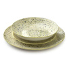 Porcelánová obedová súprava AFFEK DESIGN STRIPES BEIGE pre 6 osôb (18 dielov)