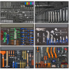 SP Tools Dielenský box SPT SUMO L - s 8 zásuvkami SP44526 Typ: Vybavený, Počet náradí: 555 kusov