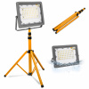 Halogén neutrálna biela 0 lm 0 W + Halogén neutrálna biela 5000 lm 50 W (Halogénová LED konštrukcia statívu Floodlight 1x50W / 50W 5000lm Stojan)
