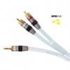 Signálový kabel:Supra Biline MP / Mini Plug-2RCA / 2m