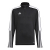adidas Essential Training Top Juniors Black/White 11-12 Years